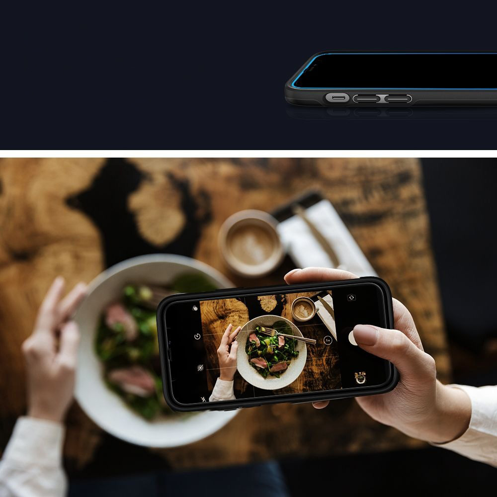 Szkło hartowane Spigen Glas.tr Slim FC Case Friendly dla iPhone 12 Pro Max